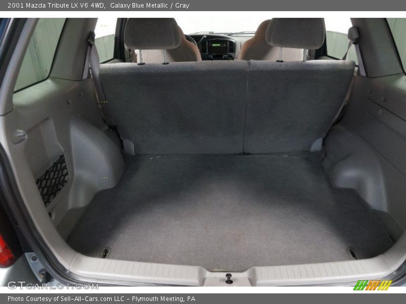 Galaxy Blue Metallic / Gray 2001 Mazda Tribute LX V6 4WD