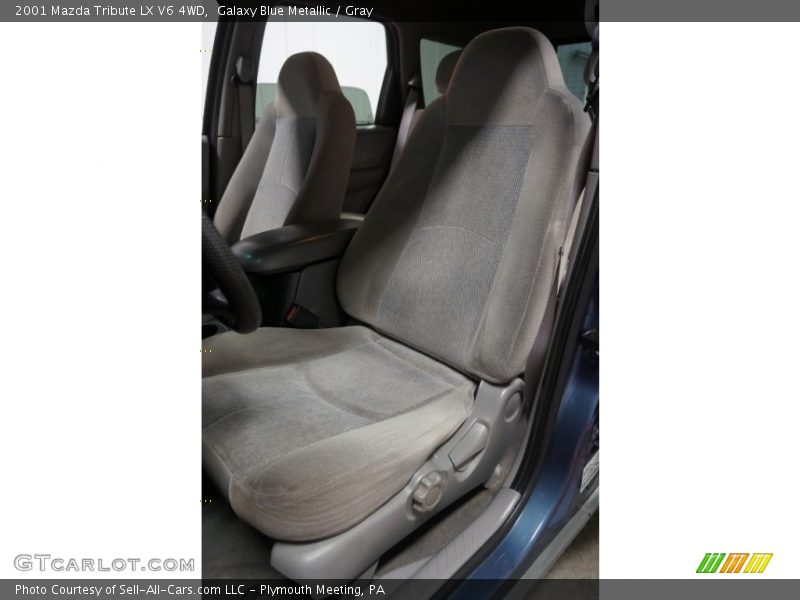 Galaxy Blue Metallic / Gray 2001 Mazda Tribute LX V6 4WD