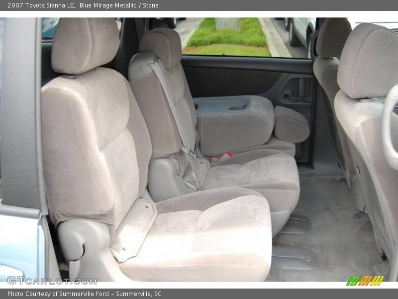 Blue Mirage Metallic / Stone 2007 Toyota Sienna LE