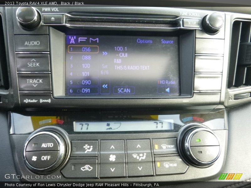 Black / Black 2013 Toyota RAV4 XLE AWD