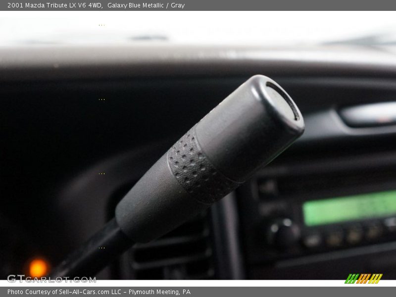 Galaxy Blue Metallic / Gray 2001 Mazda Tribute LX V6 4WD