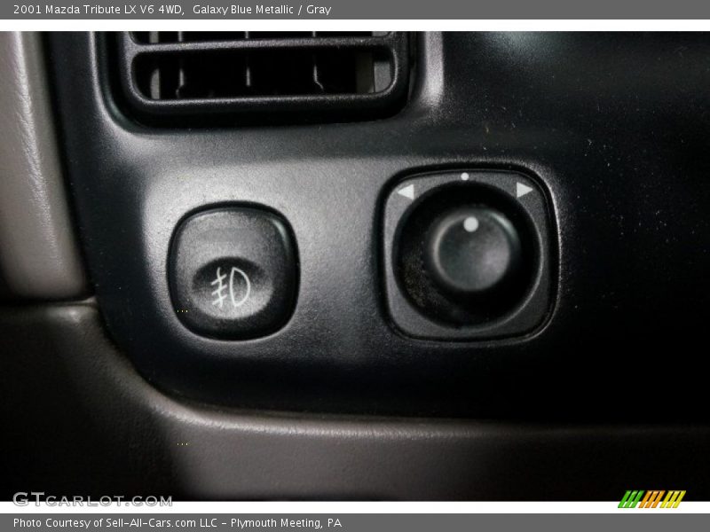 Galaxy Blue Metallic / Gray 2001 Mazda Tribute LX V6 4WD