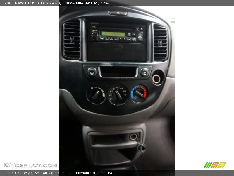 Galaxy Blue Metallic / Gray 2001 Mazda Tribute LX V6 4WD