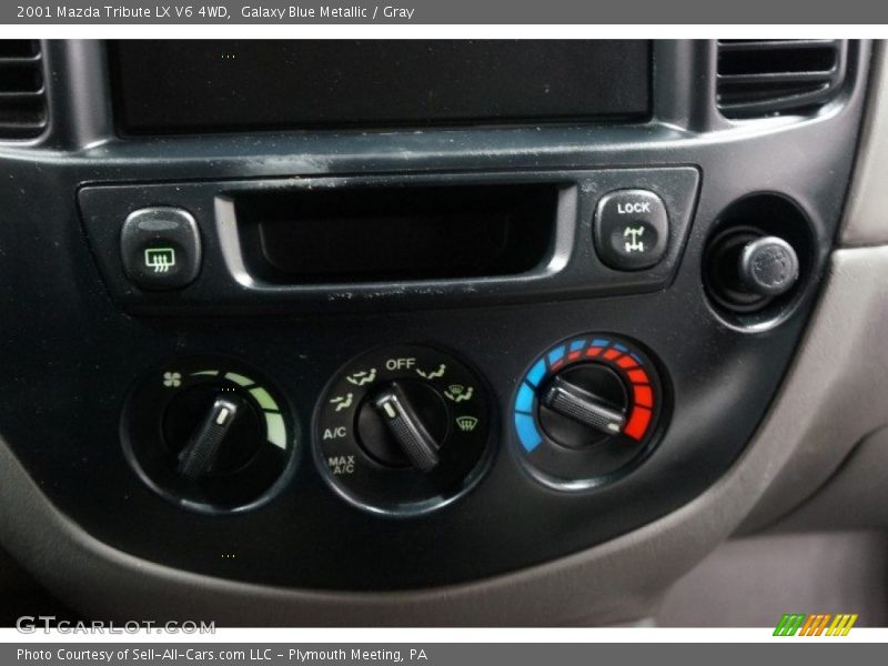 Galaxy Blue Metallic / Gray 2001 Mazda Tribute LX V6 4WD