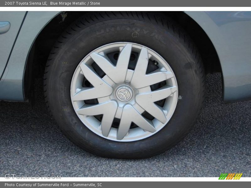 Blue Mirage Metallic / Stone 2007 Toyota Sienna LE