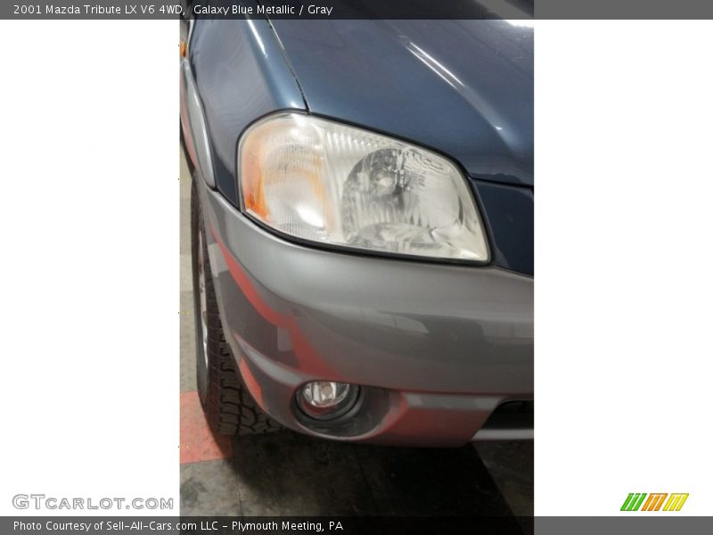 Galaxy Blue Metallic / Gray 2001 Mazda Tribute LX V6 4WD