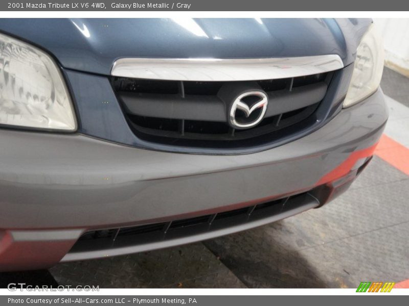 Galaxy Blue Metallic / Gray 2001 Mazda Tribute LX V6 4WD