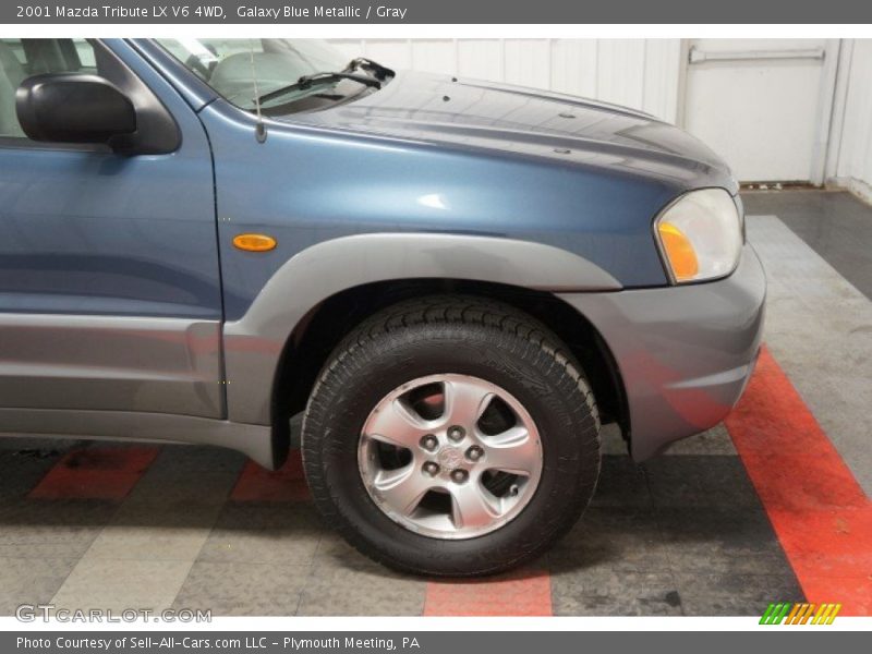 Galaxy Blue Metallic / Gray 2001 Mazda Tribute LX V6 4WD