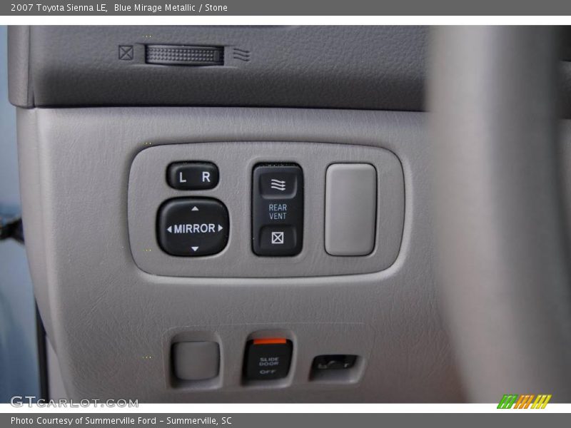 Blue Mirage Metallic / Stone 2007 Toyota Sienna LE