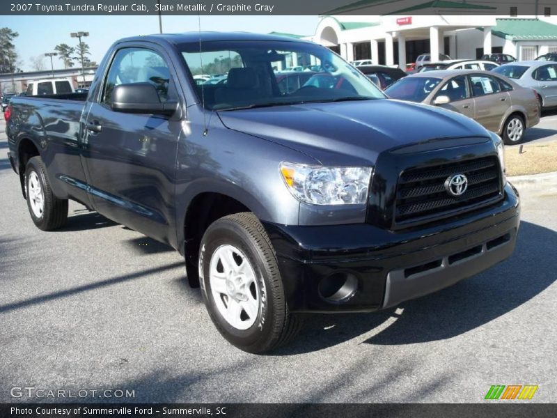 Slate Metallic / Graphite Gray 2007 Toyota Tundra Regular Cab