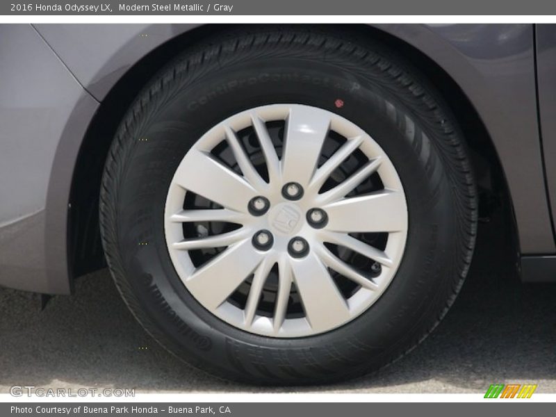 Modern Steel Metallic / Gray 2016 Honda Odyssey LX