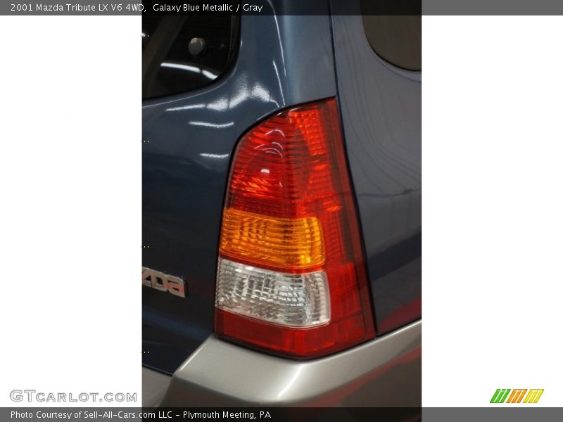 Galaxy Blue Metallic / Gray 2001 Mazda Tribute LX V6 4WD