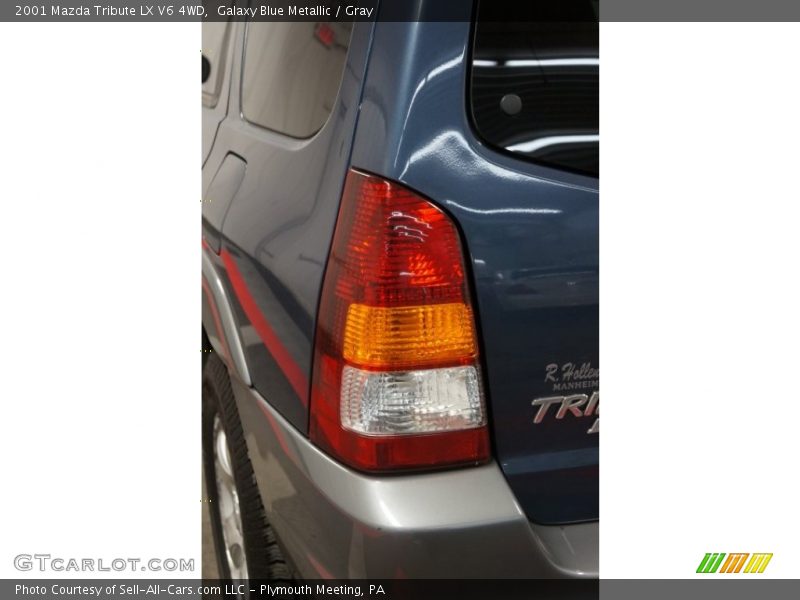 Galaxy Blue Metallic / Gray 2001 Mazda Tribute LX V6 4WD