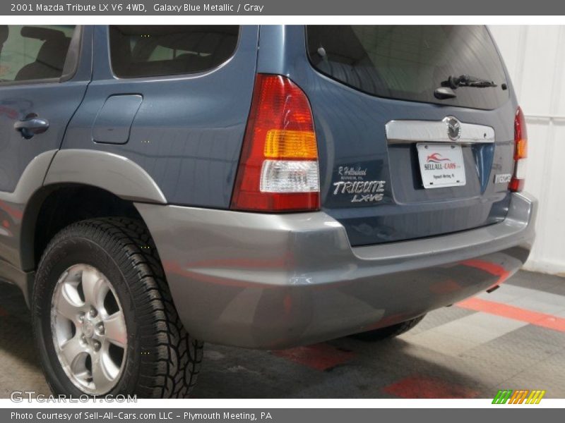 Galaxy Blue Metallic / Gray 2001 Mazda Tribute LX V6 4WD