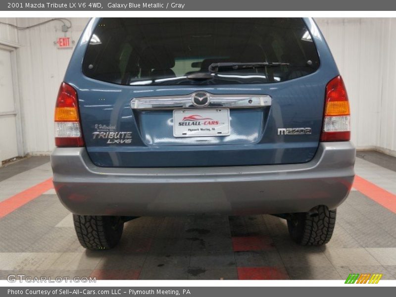 Galaxy Blue Metallic / Gray 2001 Mazda Tribute LX V6 4WD