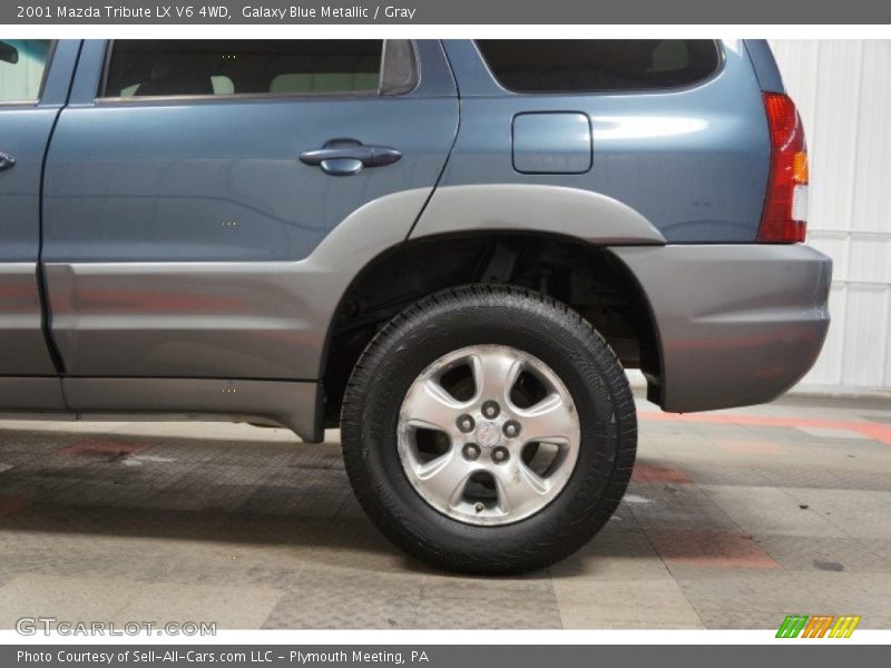 Galaxy Blue Metallic / Gray 2001 Mazda Tribute LX V6 4WD