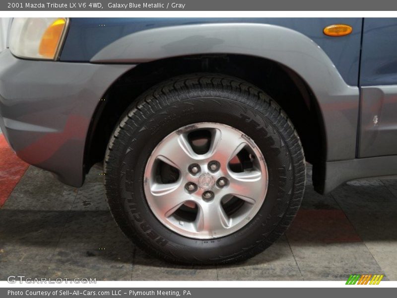Galaxy Blue Metallic / Gray 2001 Mazda Tribute LX V6 4WD