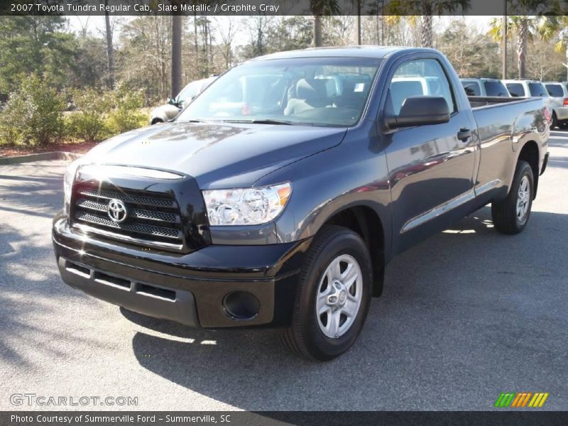 Slate Metallic / Graphite Gray 2007 Toyota Tundra Regular Cab