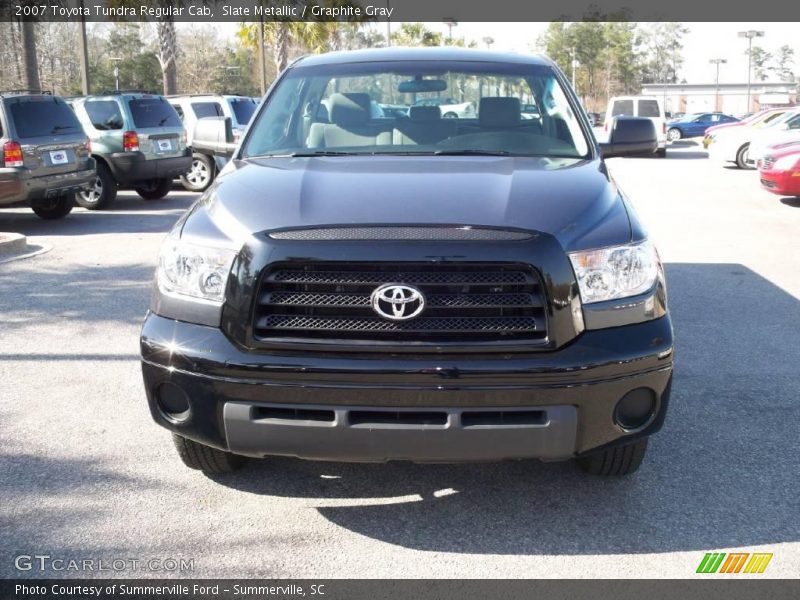 Slate Metallic / Graphite Gray 2007 Toyota Tundra Regular Cab