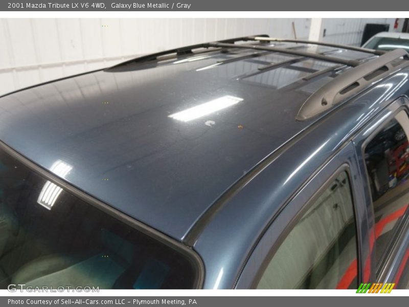 Galaxy Blue Metallic / Gray 2001 Mazda Tribute LX V6 4WD