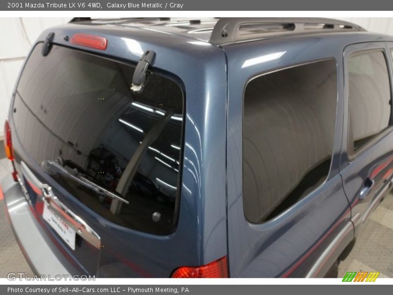 Galaxy Blue Metallic / Gray 2001 Mazda Tribute LX V6 4WD