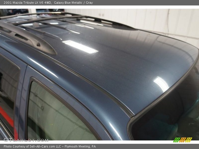 Galaxy Blue Metallic / Gray 2001 Mazda Tribute LX V6 4WD