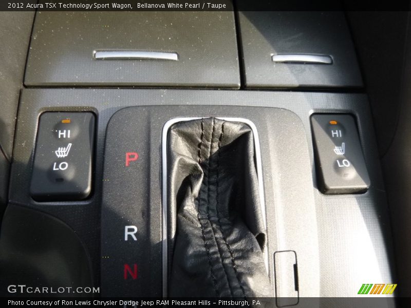 Bellanova White Pearl / Taupe 2012 Acura TSX Technology Sport Wagon
