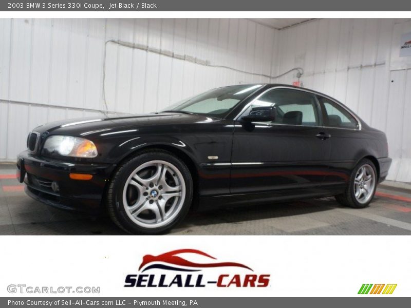 Jet Black / Black 2003 BMW 3 Series 330i Coupe