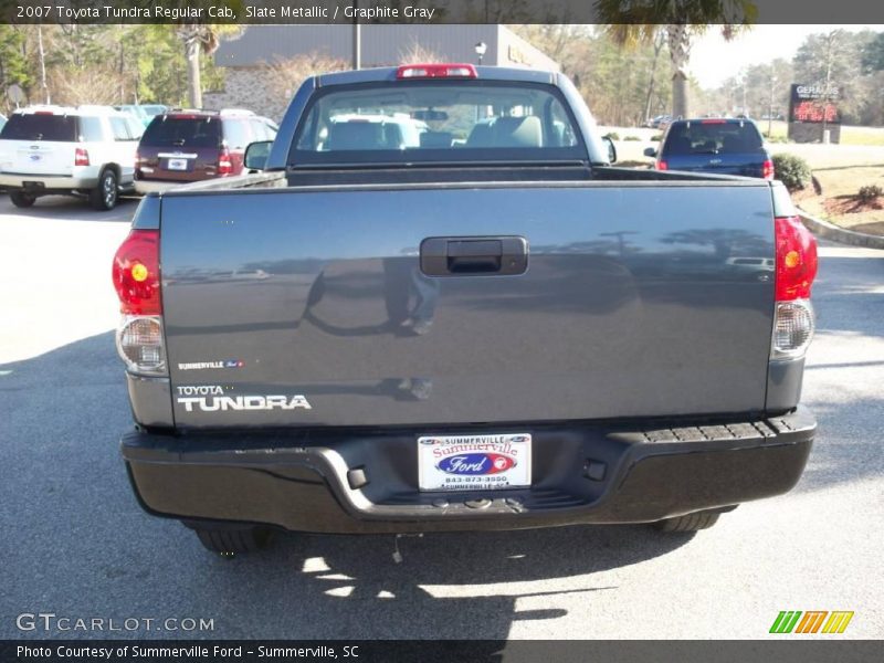 Slate Metallic / Graphite Gray 2007 Toyota Tundra Regular Cab