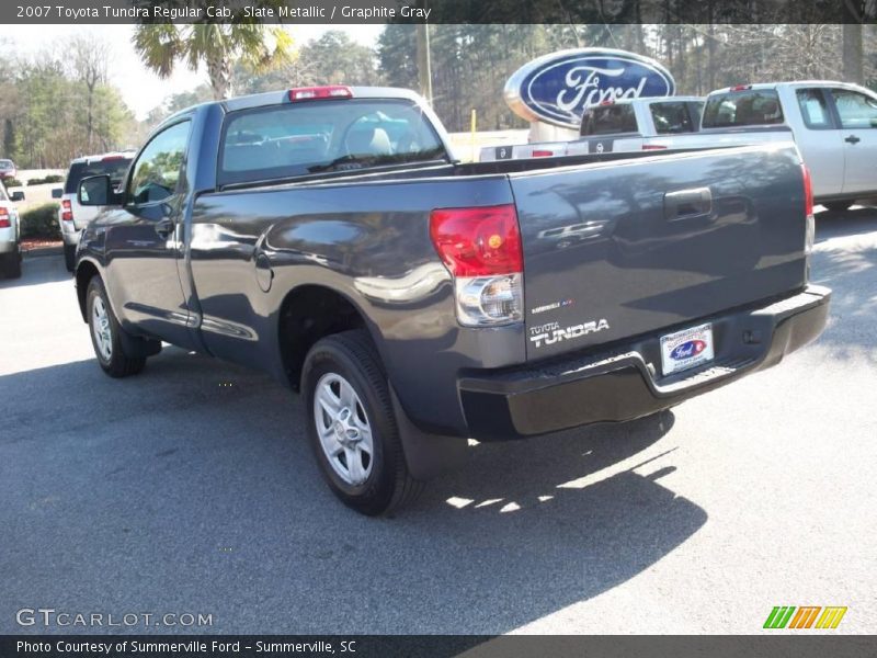 Slate Metallic / Graphite Gray 2007 Toyota Tundra Regular Cab