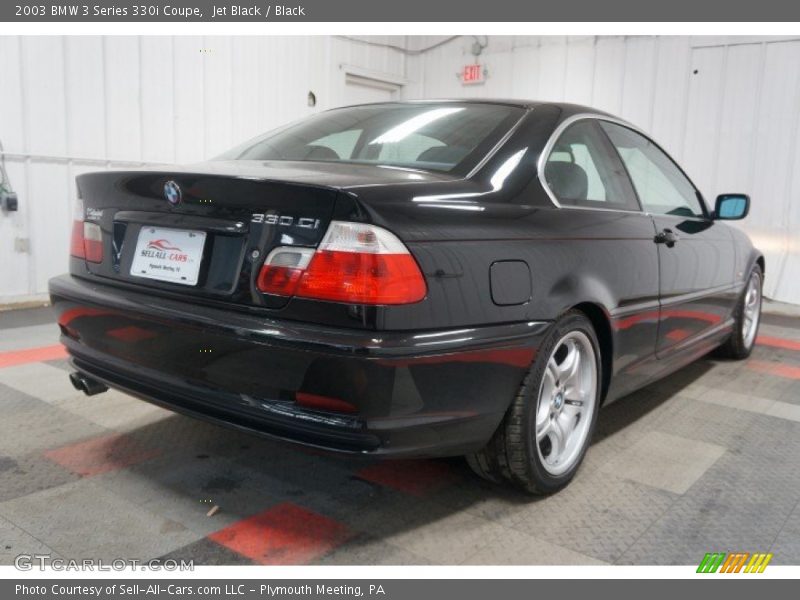 Jet Black / Black 2003 BMW 3 Series 330i Coupe