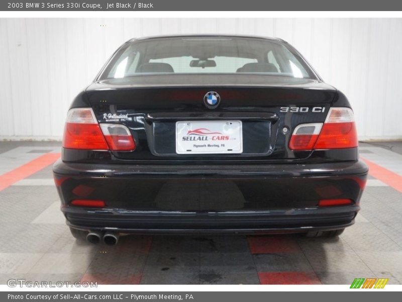 Jet Black / Black 2003 BMW 3 Series 330i Coupe