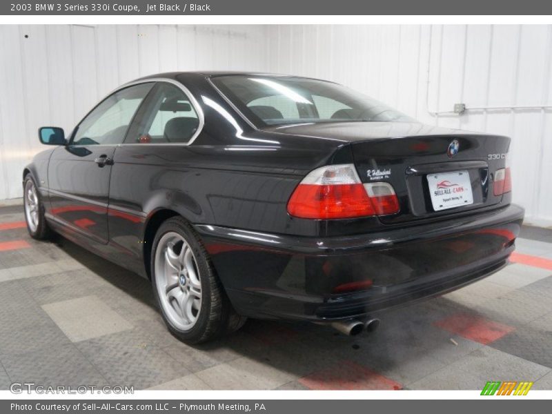 Jet Black / Black 2003 BMW 3 Series 330i Coupe