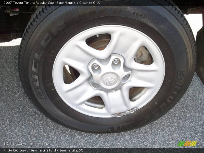 Slate Metallic / Graphite Gray 2007 Toyota Tundra Regular Cab