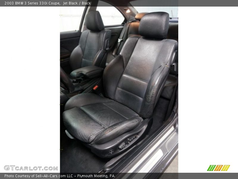 Jet Black / Black 2003 BMW 3 Series 330i Coupe