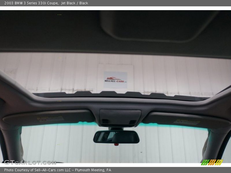 Jet Black / Black 2003 BMW 3 Series 330i Coupe