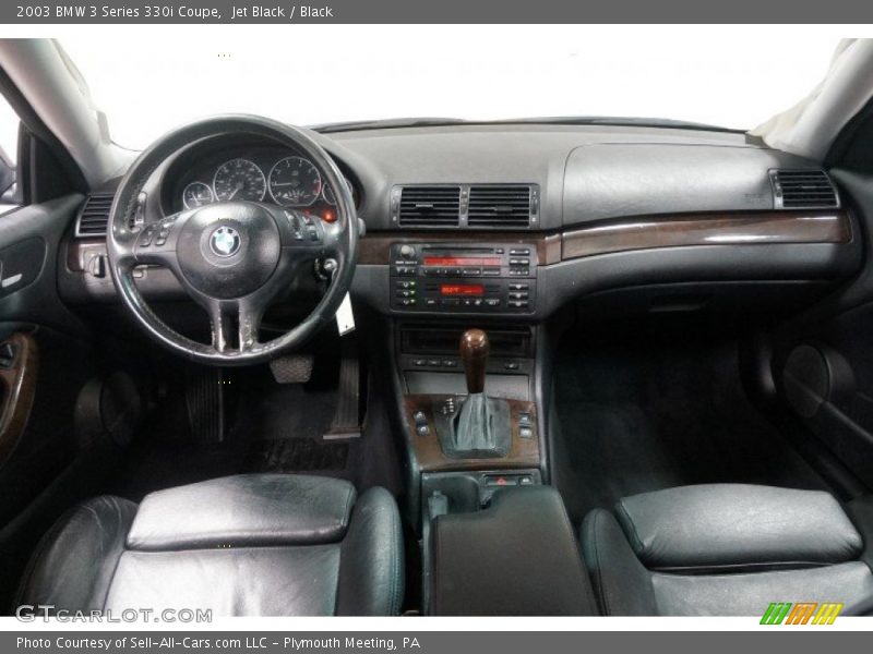 Jet Black / Black 2003 BMW 3 Series 330i Coupe