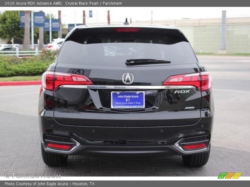 Crystal Black Pearl / Parchment 2016 Acura RDX Advance AWD
