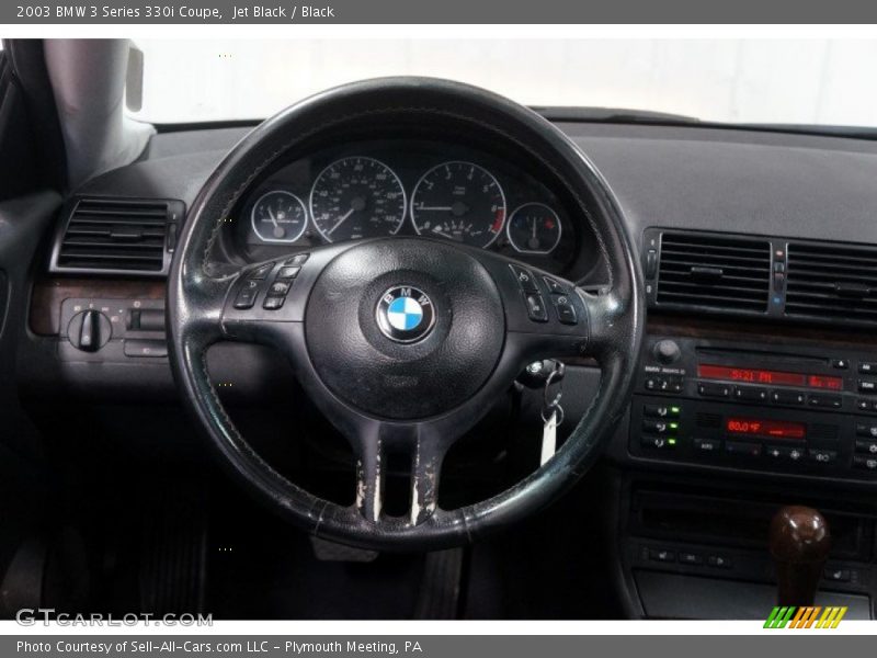 Jet Black / Black 2003 BMW 3 Series 330i Coupe