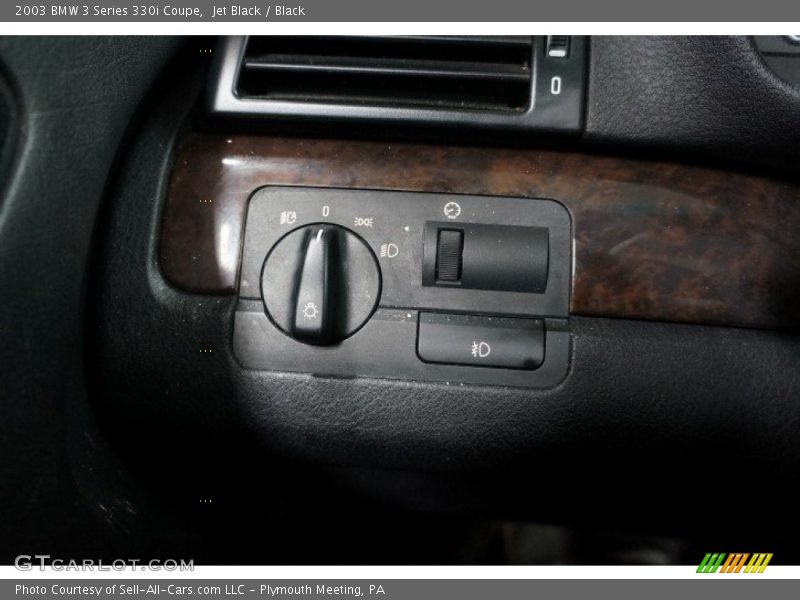 Jet Black / Black 2003 BMW 3 Series 330i Coupe