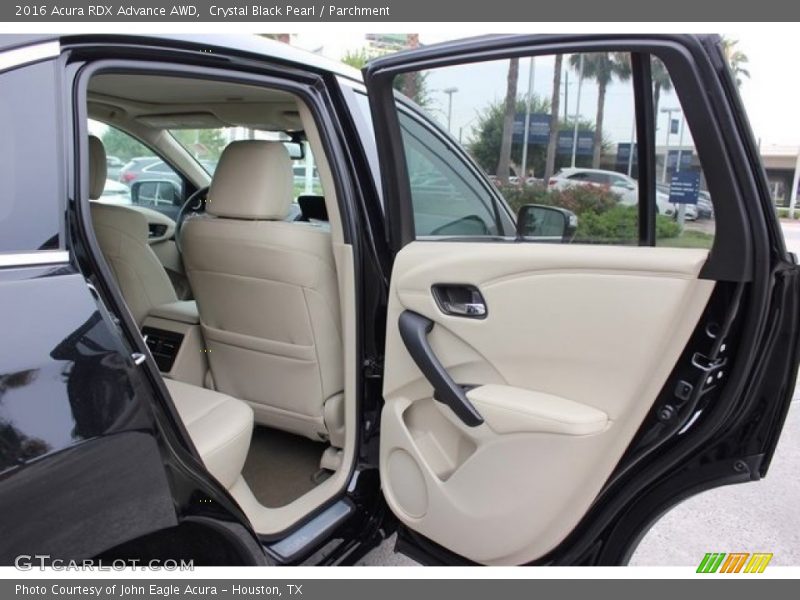 Crystal Black Pearl / Parchment 2016 Acura RDX Advance AWD