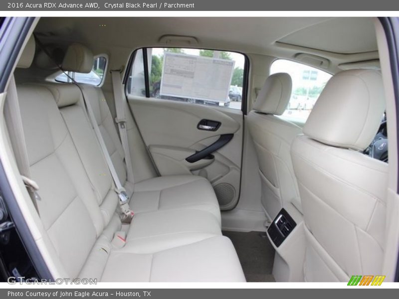 Crystal Black Pearl / Parchment 2016 Acura RDX Advance AWD