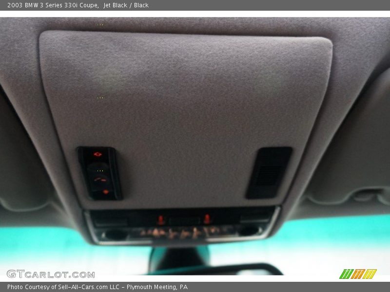 Jet Black / Black 2003 BMW 3 Series 330i Coupe