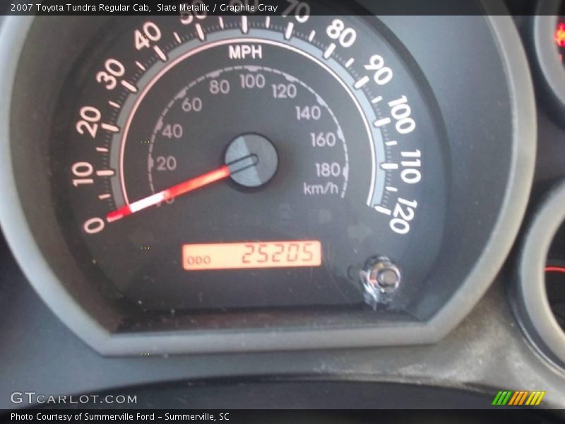 Slate Metallic / Graphite Gray 2007 Toyota Tundra Regular Cab
