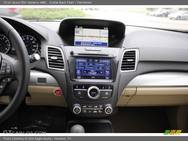 Crystal Black Pearl / Parchment 2016 Acura RDX Advance AWD