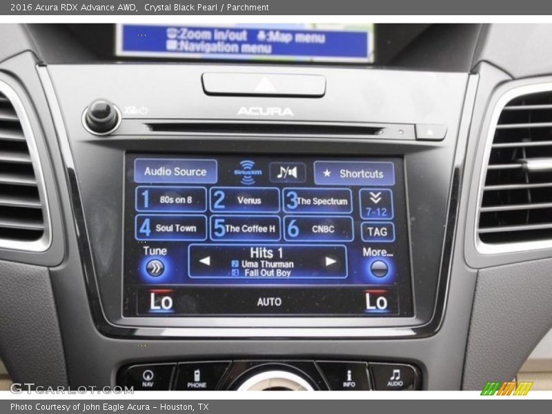Crystal Black Pearl / Parchment 2016 Acura RDX Advance AWD