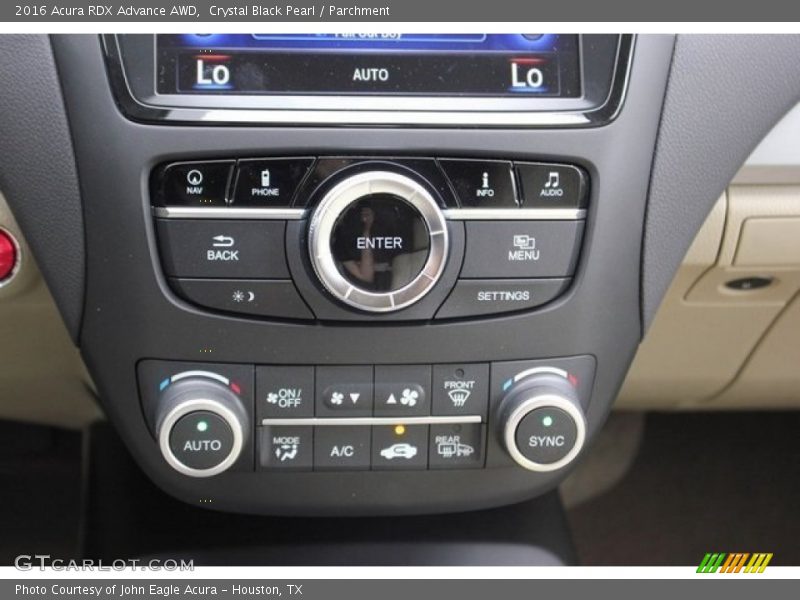Crystal Black Pearl / Parchment 2016 Acura RDX Advance AWD