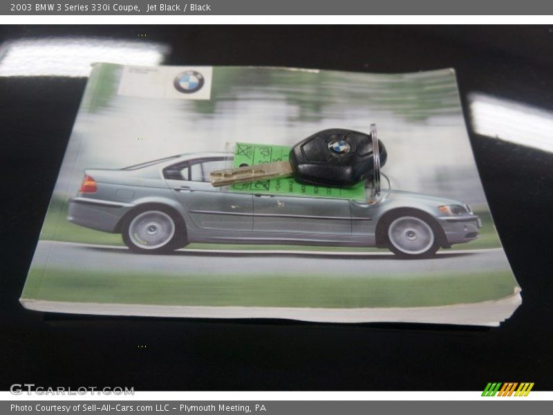 Jet Black / Black 2003 BMW 3 Series 330i Coupe