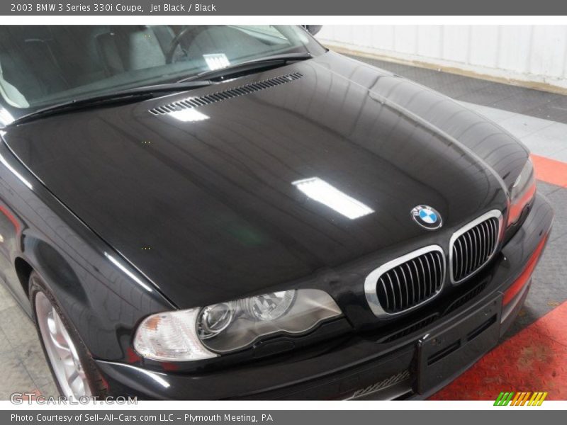 Jet Black / Black 2003 BMW 3 Series 330i Coupe