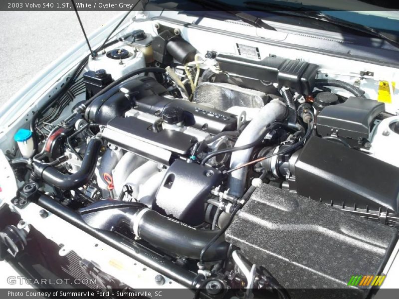 White / Oyster Grey 2003 Volvo S40 1.9T